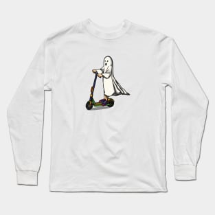 Spooky Scooter Long Sleeve T-Shirt